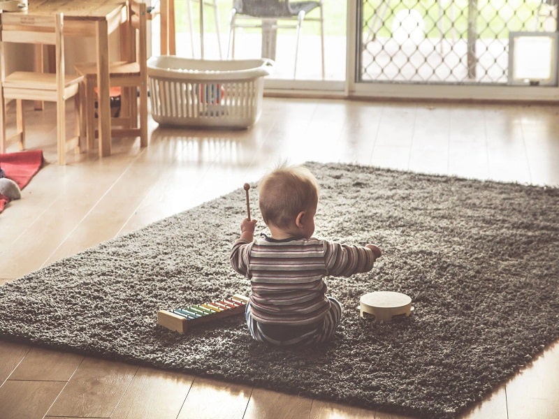 clean room for baby 