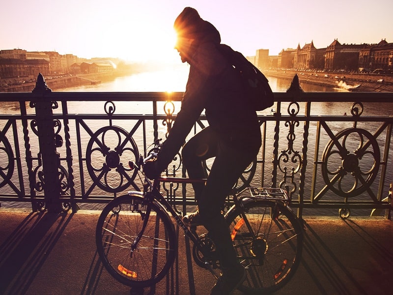 cycling for weight loss plate full of delight