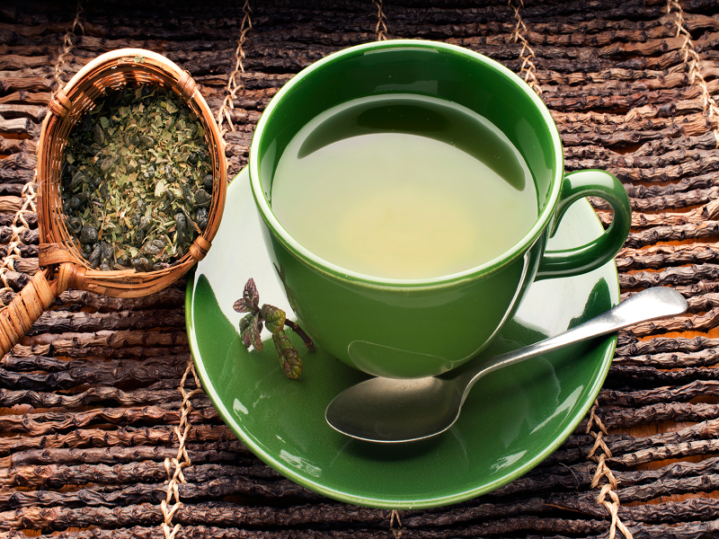 green tea for pimple treatment 