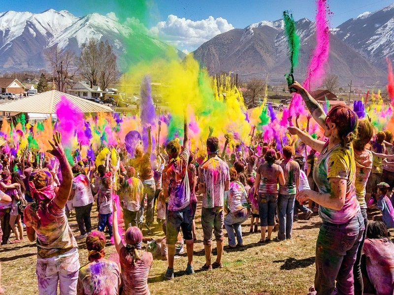 Holi celebration in Kumaoni Uttrakhand