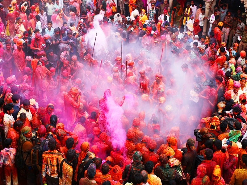 Lathmar Holi in India