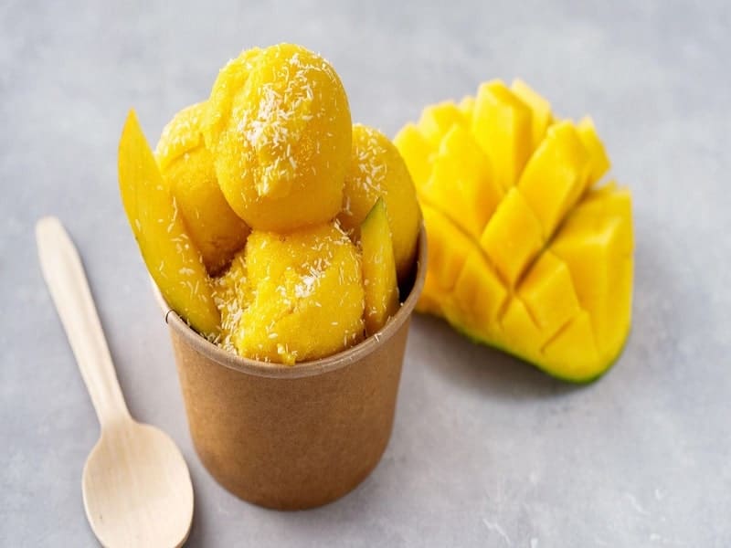 homemade Mango-ice-cream