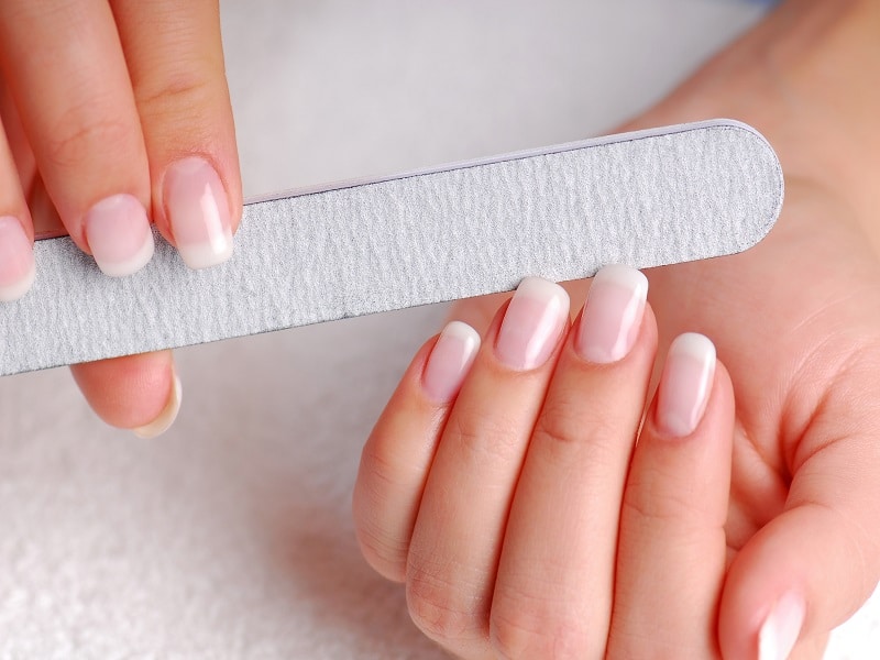 file your nails