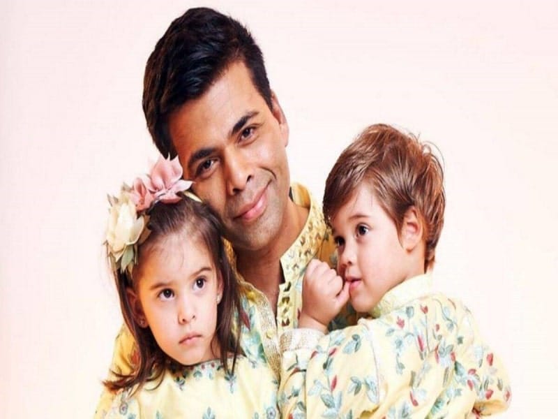 Karan Johar and kids