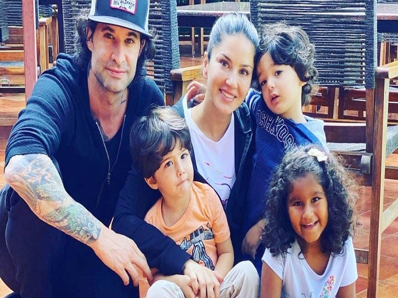 sunny leone and daniel weber kids