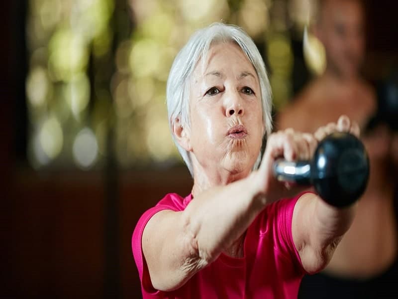 dumbbell exercises for senior citizens