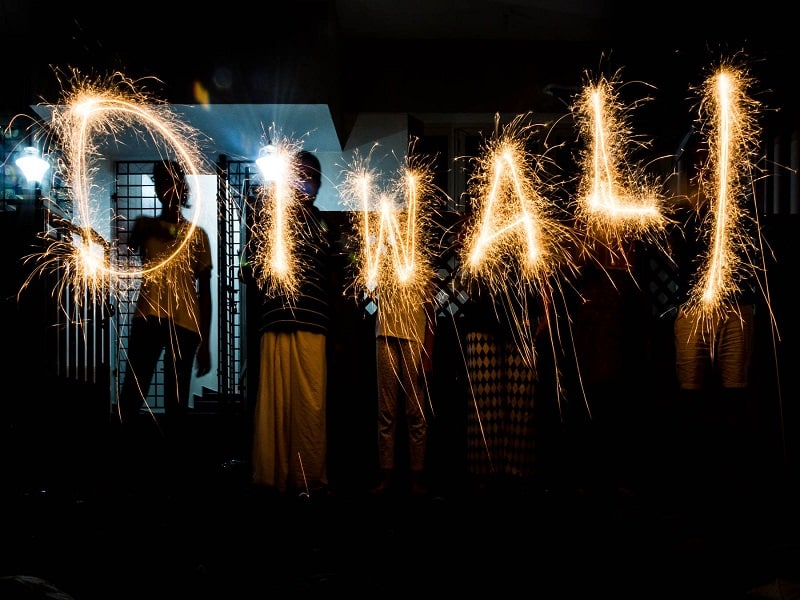 diwali celebration in South India