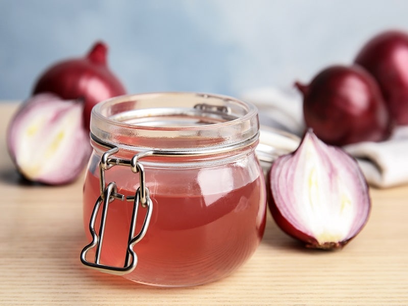onion juice for hair loss