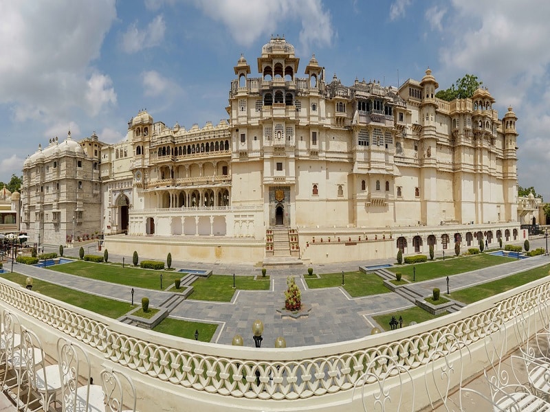 The City palace Udaipur