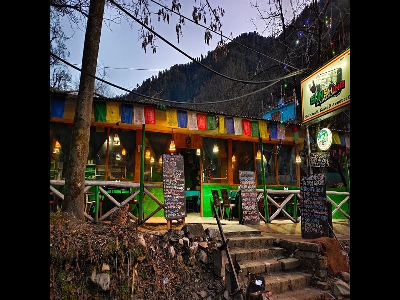 Cafe Sunshine Kasol